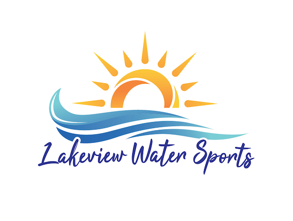 Lakeview Water Sports Logo By Vision 2 Market